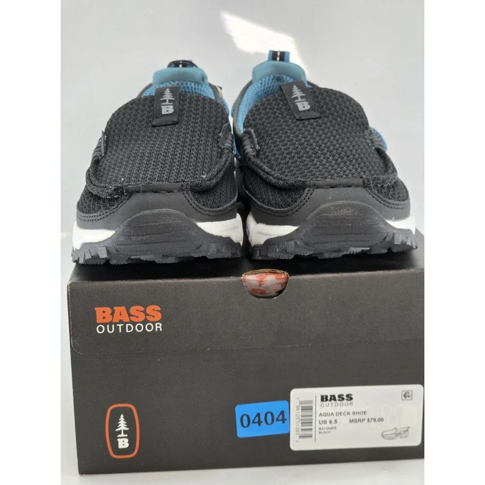 BASS OUTDOOR Women's Water Shoes – Slip-on Aqua Deck‎ Boat Trail Hiking Sz 6.5 M